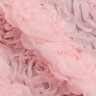 Платье-баллон роза с запахом D069/3 розовый