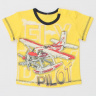 Комплект (футболка+шорты) Н001-11 т.синий+лимон